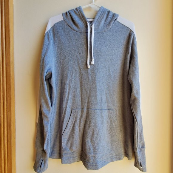 Tek Gear Gray Hooded Sweatshirt Size Large - Picture 7 of 14